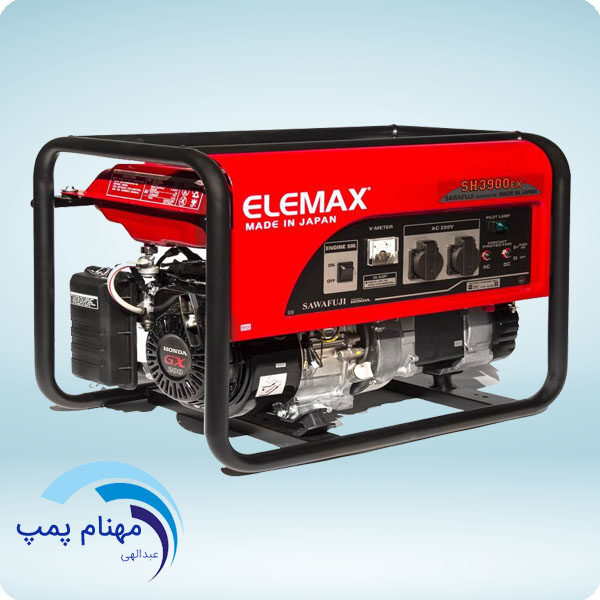 پمپ آب اصفهان | موتور برق بنزینی سه کیلووات المکس