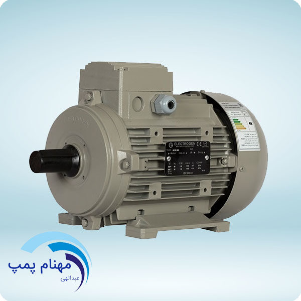 پمپ آب اصفهان | الکتروموتور الکتروژن سه فاز 1.1 کیلووات 1.5 اسب