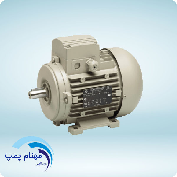 پمپ آب اصفهان | الکتروموتور الکتروژن سه فاز 0.37 کیلووات 0.5 اسب