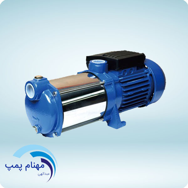 پمپ آب | پمپ آب استریم 3.5 اسب سه فاز طبقاتی افقی SMH9-90