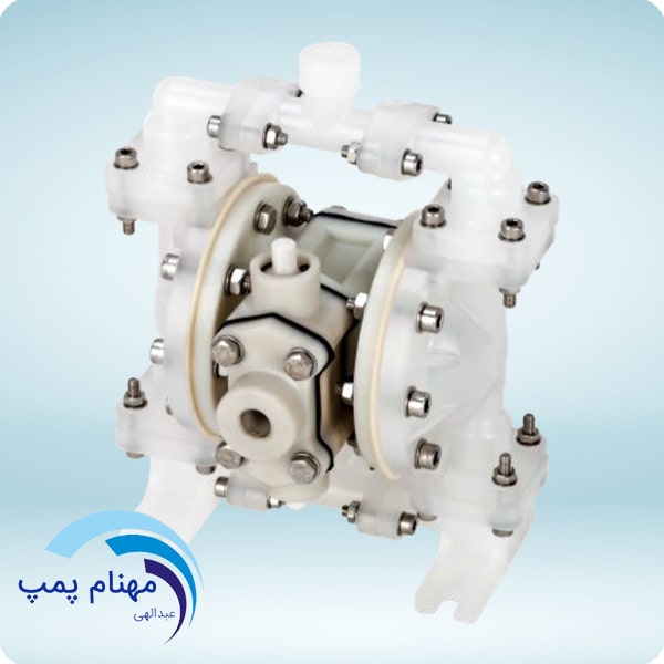 پمپ دیافراگمی پمکار بدنه PP مدل PK01