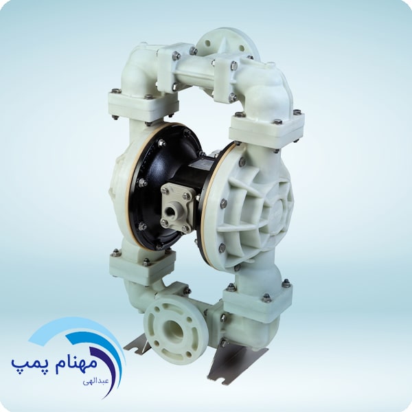 پمپ دیافراگمی پمکار بدنه PP مدل PK20