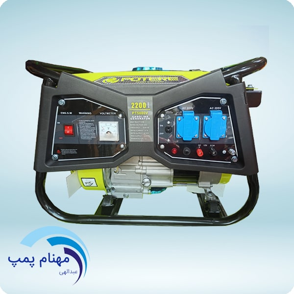 موتور برق بنزینی potere مدل‌ PT5000V