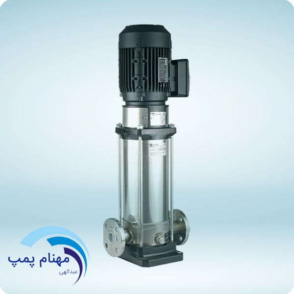 پمپ استیل ایستاده آبارا مدل EVM 3-9 F5/1.1 IE2