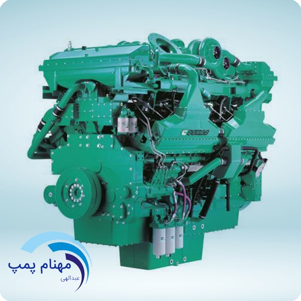 دیزل ژنراتور کامینز 2200 کاوا مدل QSK60G4