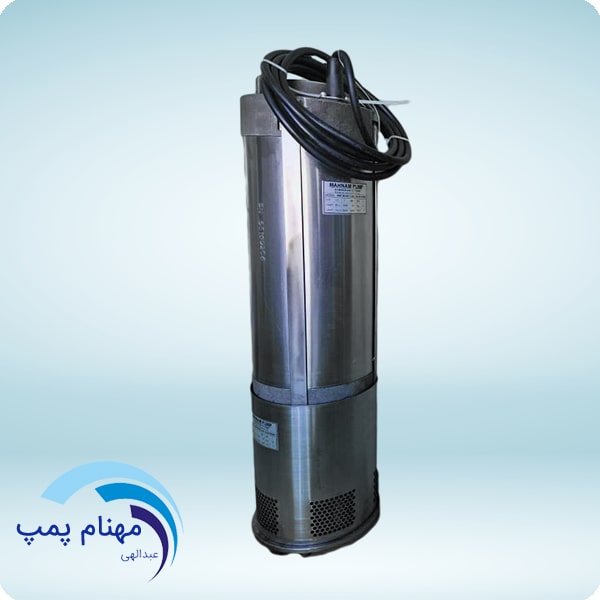 لجنکش 3 اینچ 60 متری استیل 316L مهنام پمپ